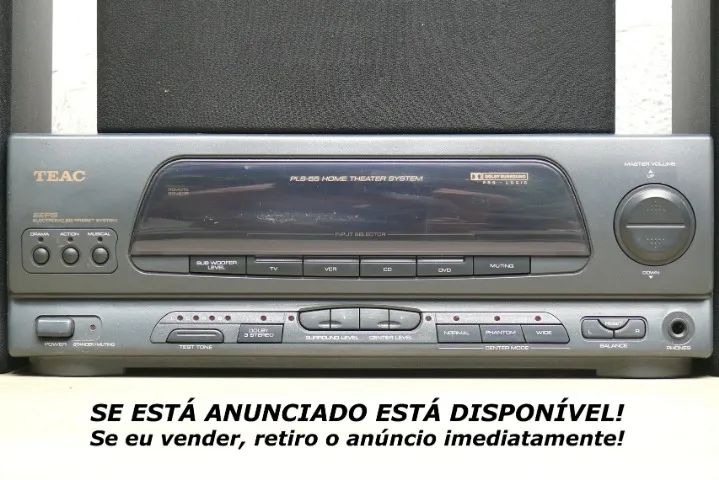 Home teather TEAC LEIA O ANÚNCIO - Foto 2