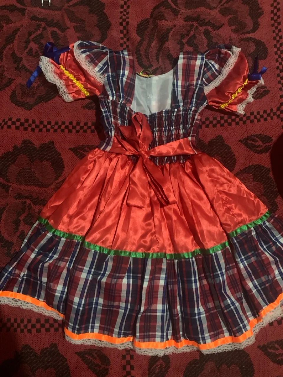 Vestido Infantil Festa Junina Temático - Foto 4