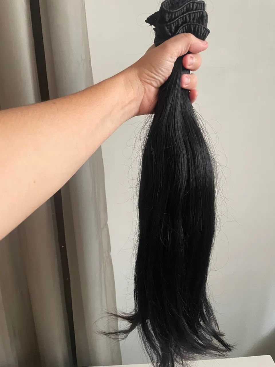 Cabelo humano já na tela 3 telas, facilito a entrega  - Foto 3