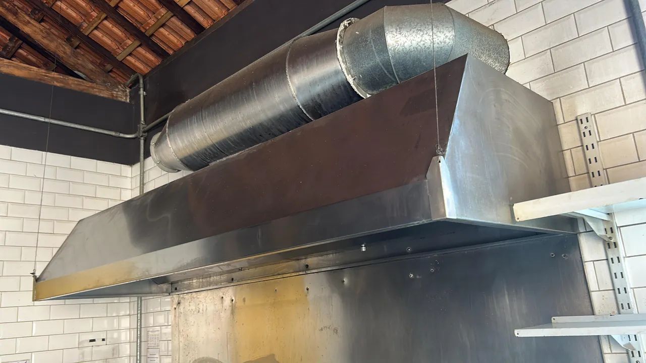 Coifa industrial inox com motor - Foto 2