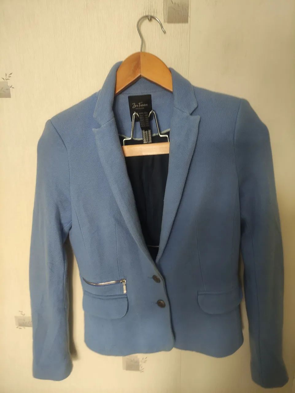 Zara blazer azul 36/38 60,00