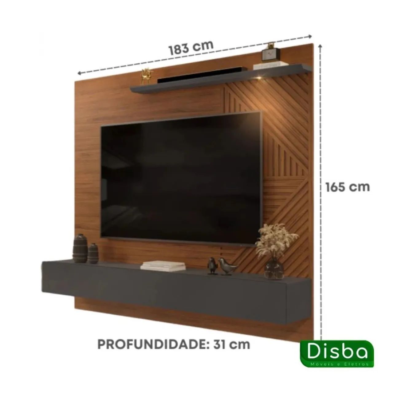 PAINEL RIPADO AREZZO COM LEDS !! - Foto 3
