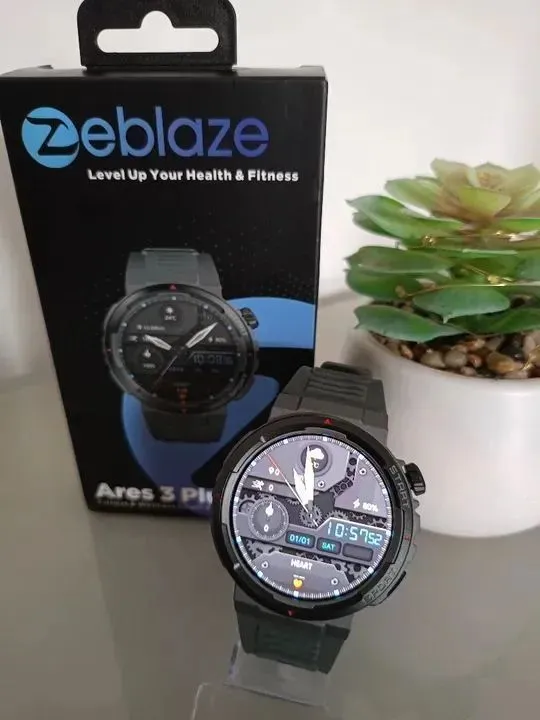Smartwatch Relógio Zeblaze Ares 3 Plus Amoled Caixa Atacado/Varejo <br>