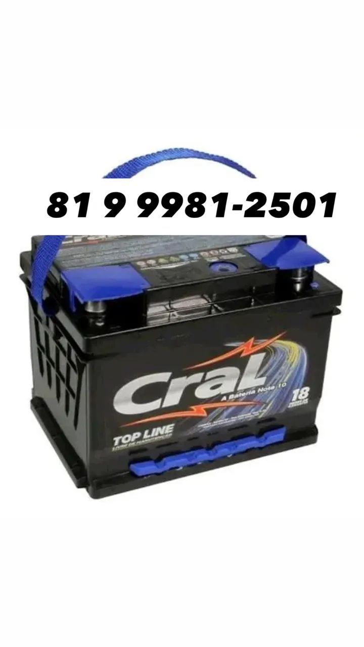 Bateria 60ah a partir de 280,00 - entrega expressa 