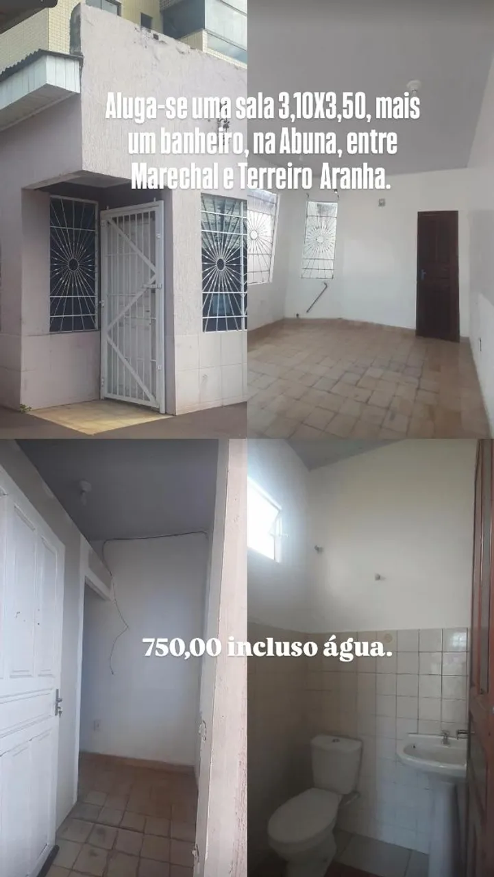 Aluga-se um a sala comercial na avenida Abuna, entre Marechal e Terreiro Aranha