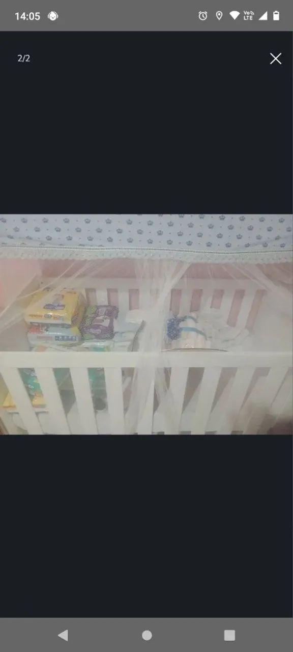 Berço qui foi montador só pra tira foto  - Foto 2