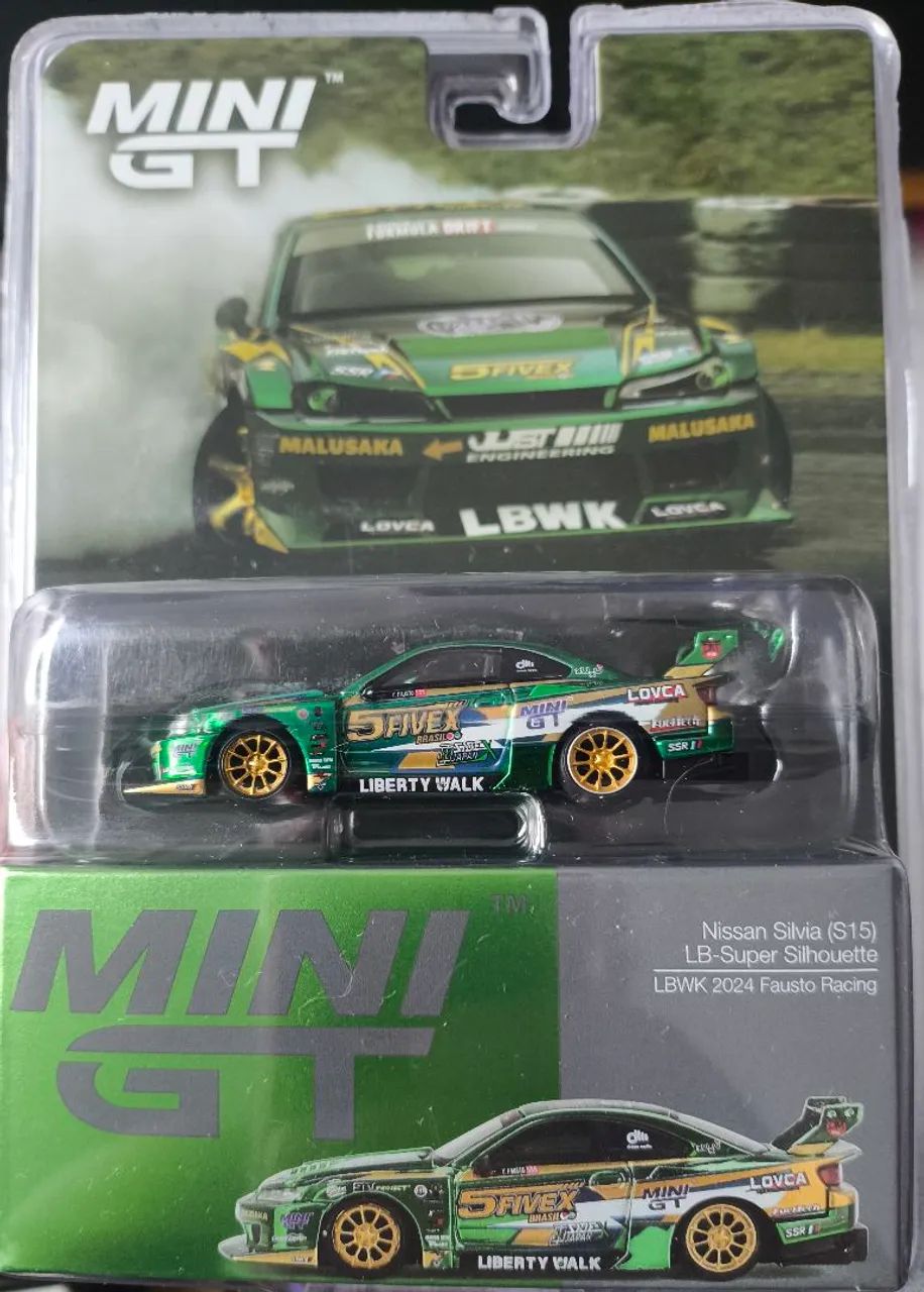 Mini GT Nissan Silvia S15 Liberty Walk - Hobbies e coleções
