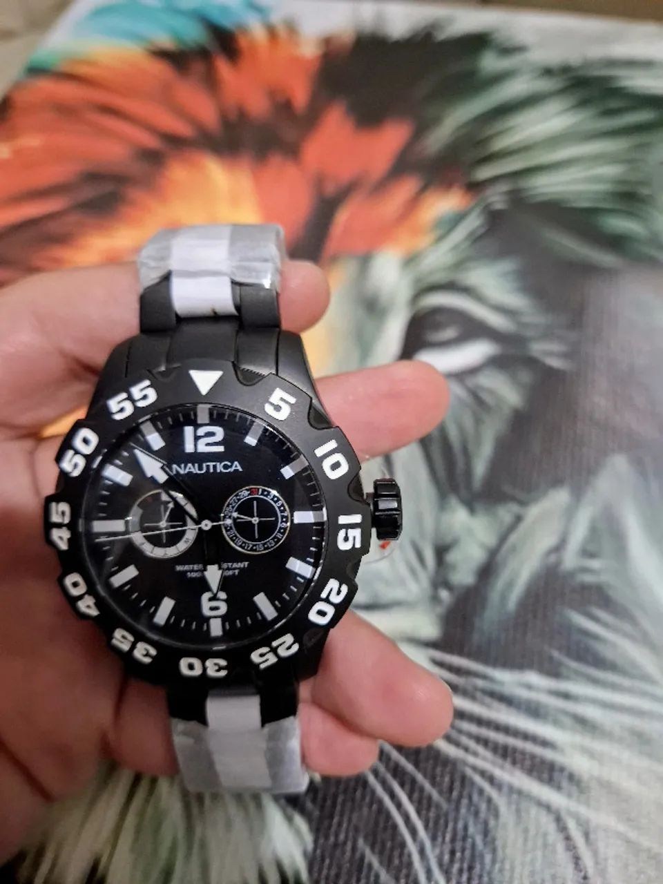 Relógio NAUTICA ORIGINAL FUNCIONAL ALL BLACK  - Foto 4