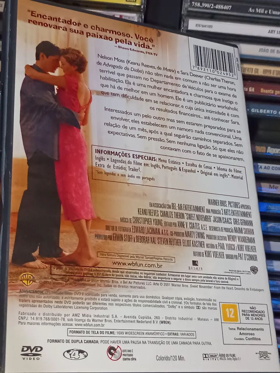 DVD Doce Novembro  - Foto 2