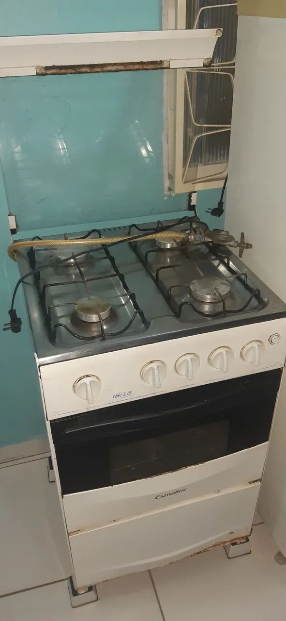 Fogão a Gás Esmaltec 4 Bocas