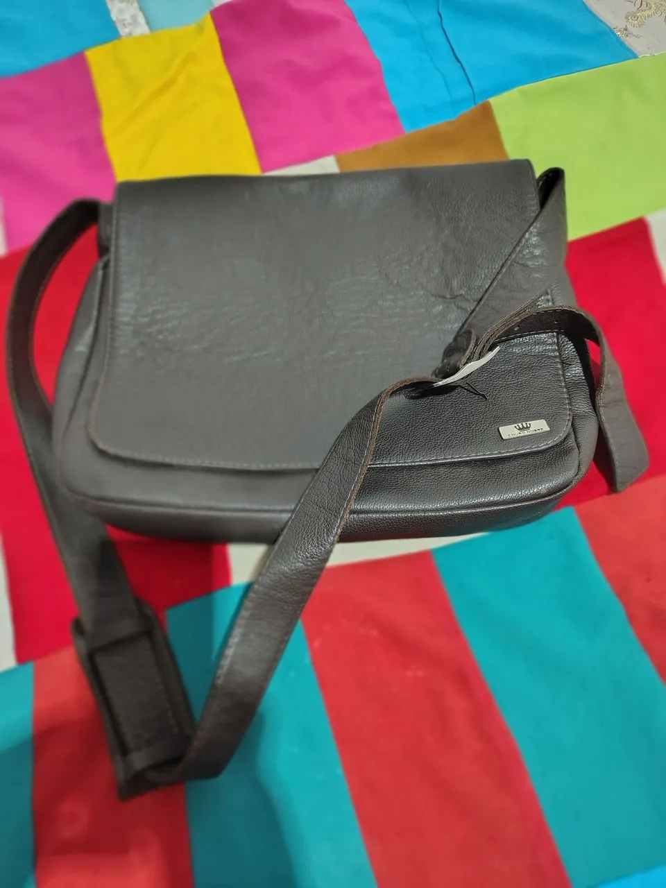Bolsa de ombro marrom Young Class