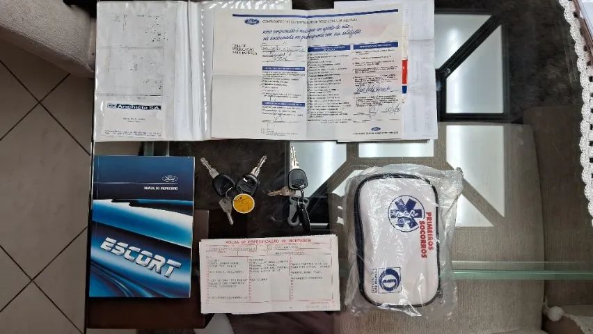 Escort 1992 1.8 100% Original Ac oferta Colecionável - Foto 3