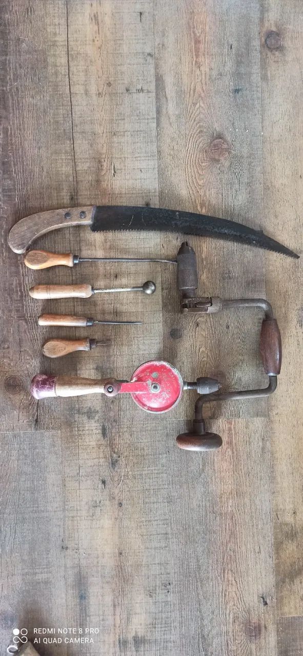 Kit ferramentas antigas (Decada de 60) Colecionador - Foto 2