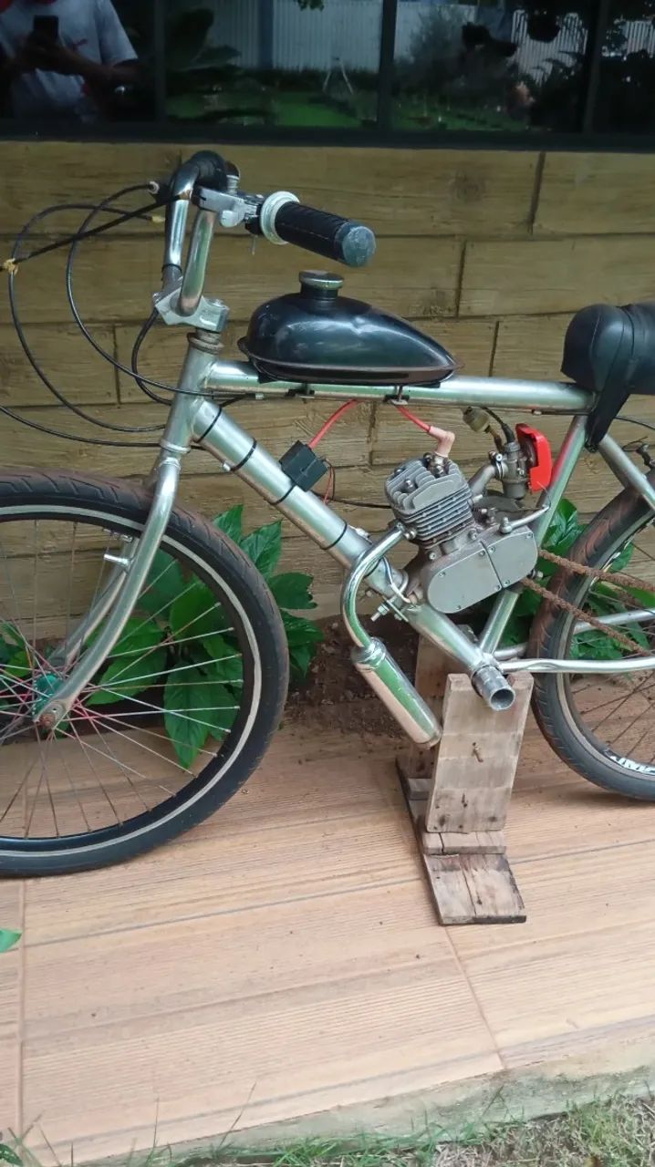 Bicicleta Motorizada 80cc - Foto 5