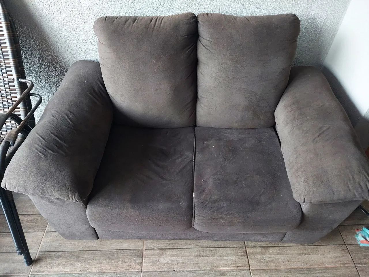 Sofá usado de 2 e 3 lugares - Foto 3