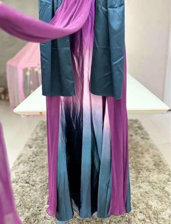 vestido longo madrinha magenta  - Foto 3