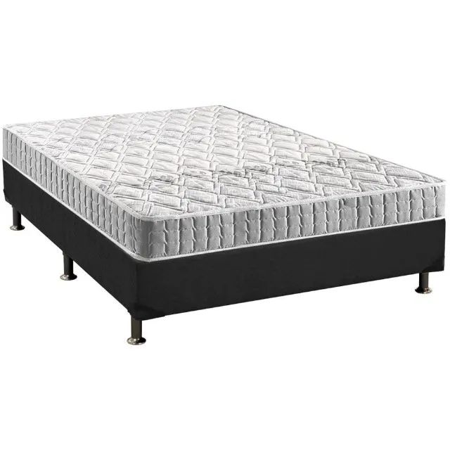 Colchão Casal Orthosono Espuma D33+ Base Box Simples Corino- Produto Novo Entrega Rápida - Foto 2