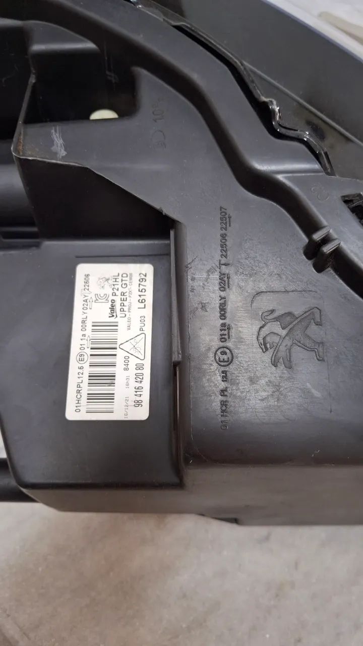 Farol Peugeot 208 full led 2020/2024 original  - Foto 6