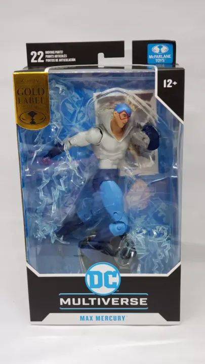 Mcfarlane Dc Multiverse Gold Label The Flash Max Mercury - Foto 4