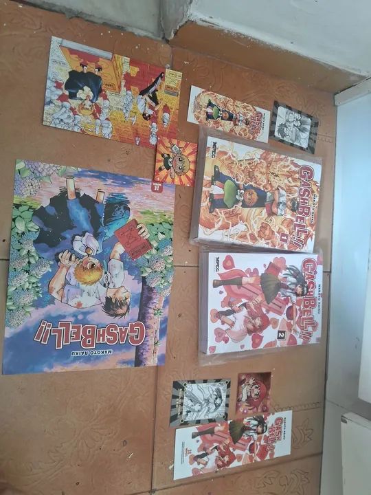 Mangás gash bell volumes 1 e 2 leia a descrição