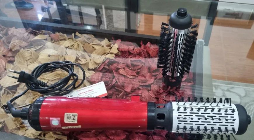 Escova de Cabelo GAMA Professional Ceramic Turbo Ion Rotating (Usada, Ótimo estado) - Foto 4