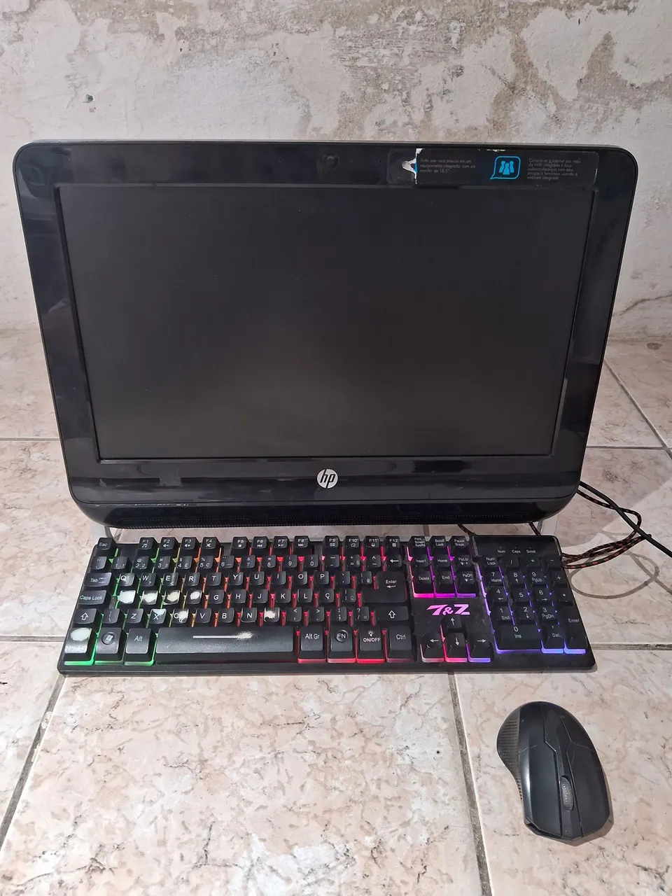 Computador HP All in One