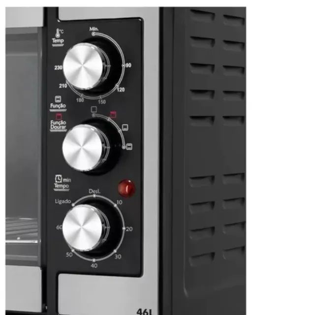 Forno Elétrico 46 Litros 1500w Pfe46p Preto Philco 110v - Foto 4