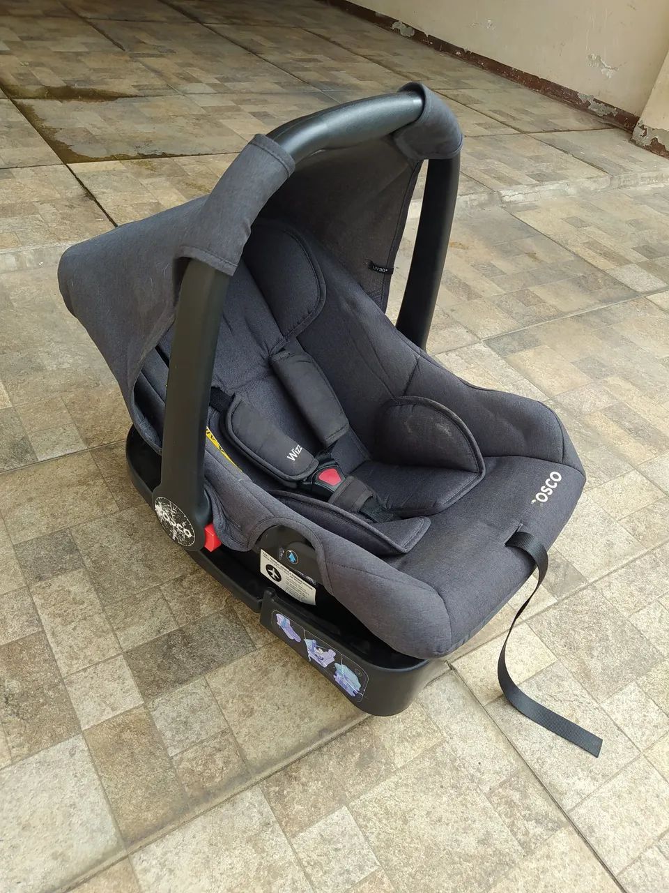 Bebê conforto Cosco Poppy preto - Foto 3