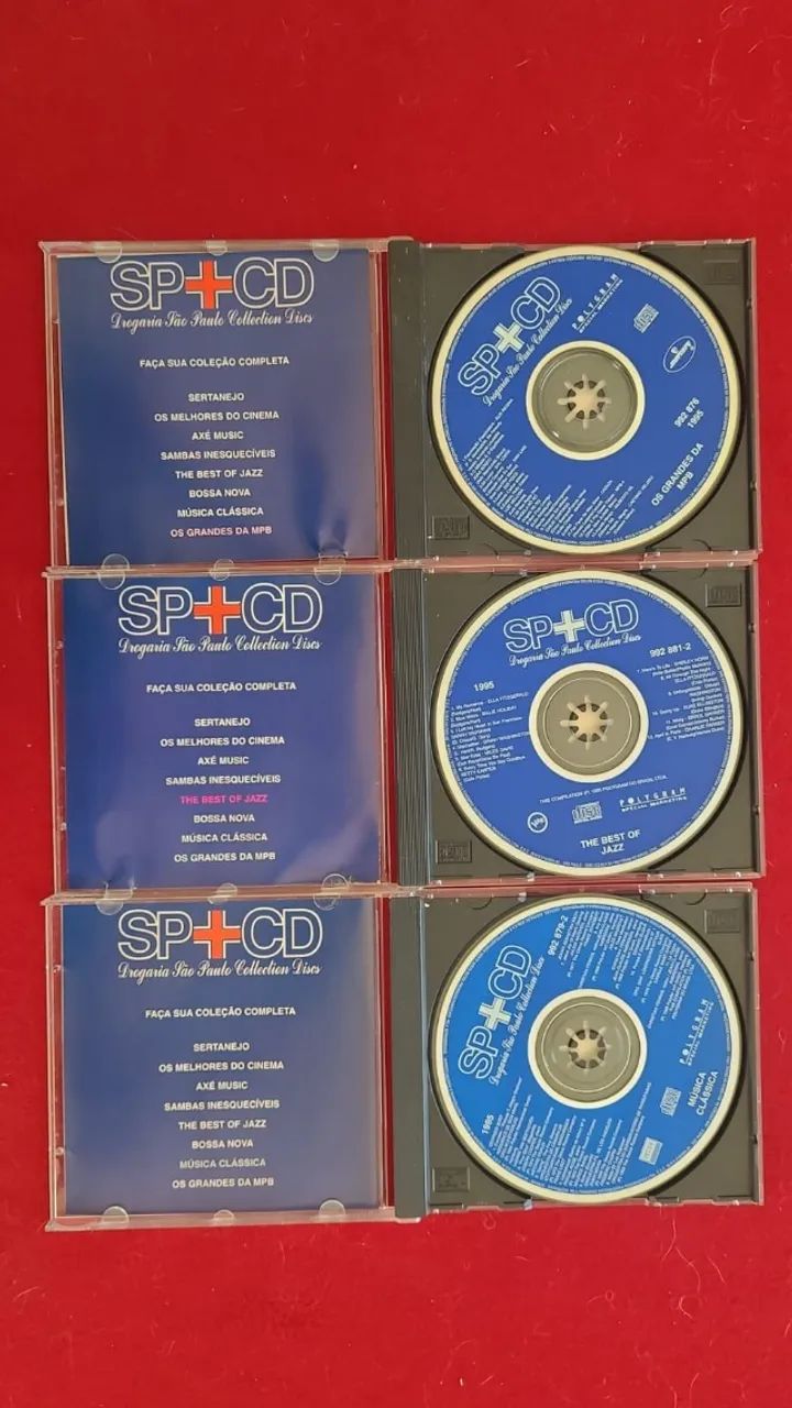 Lote com três CDs SPCD 1995 - Foto 3