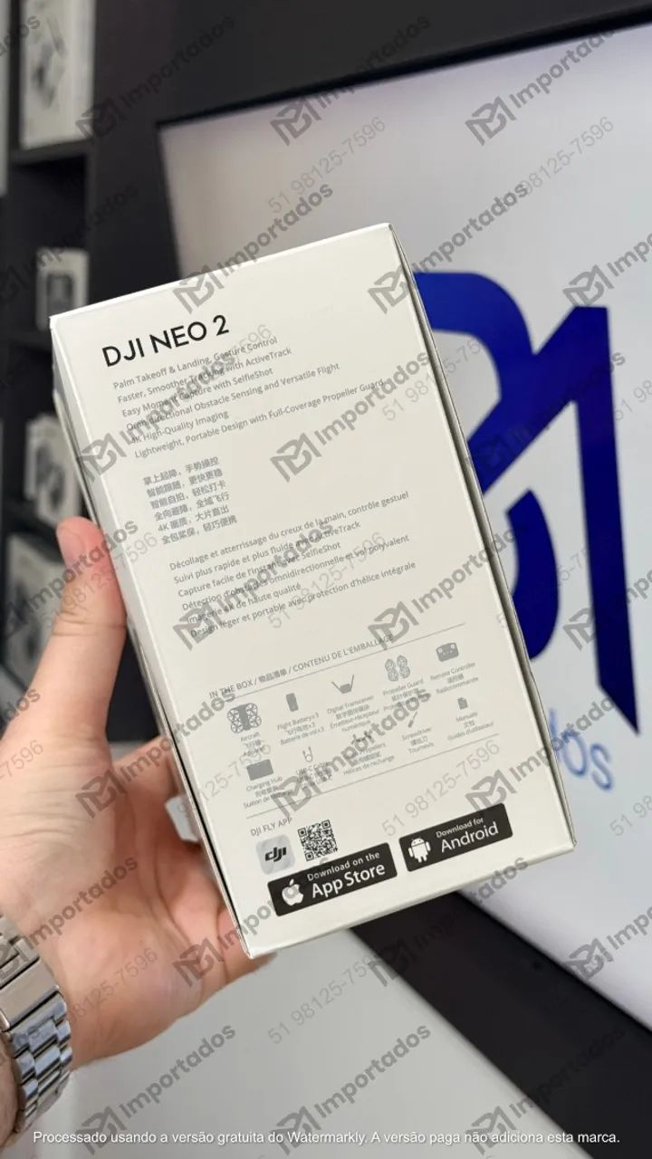 Drone Dji Neo 2 Combo com Controle e 3 Baterias| Loja Física | Garantia - Foto 4