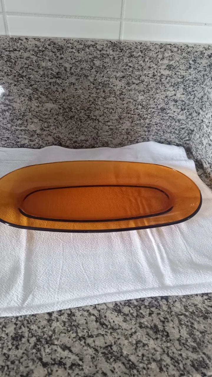 Duralex Âmbar - Travessas Antigas - Item de Colecionador - Foto 4