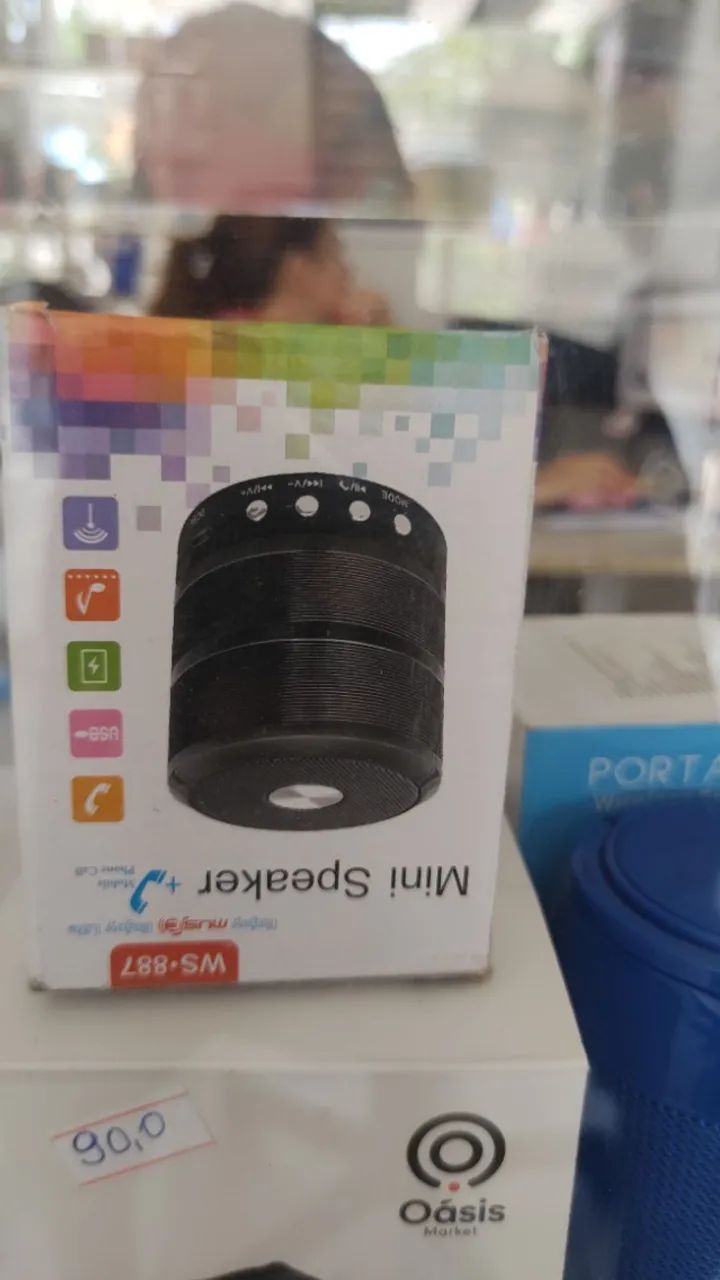 Mini Caixinha De Som Bluetooth  - Foto 2