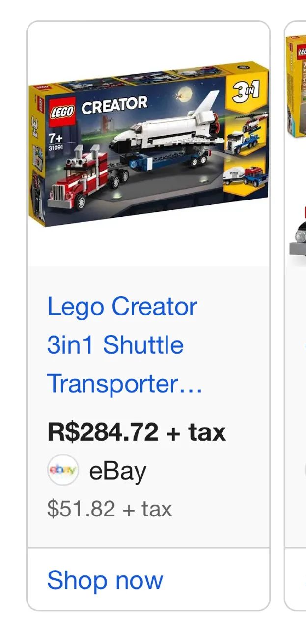LEGO AVIÃO E CAMINHÃO 