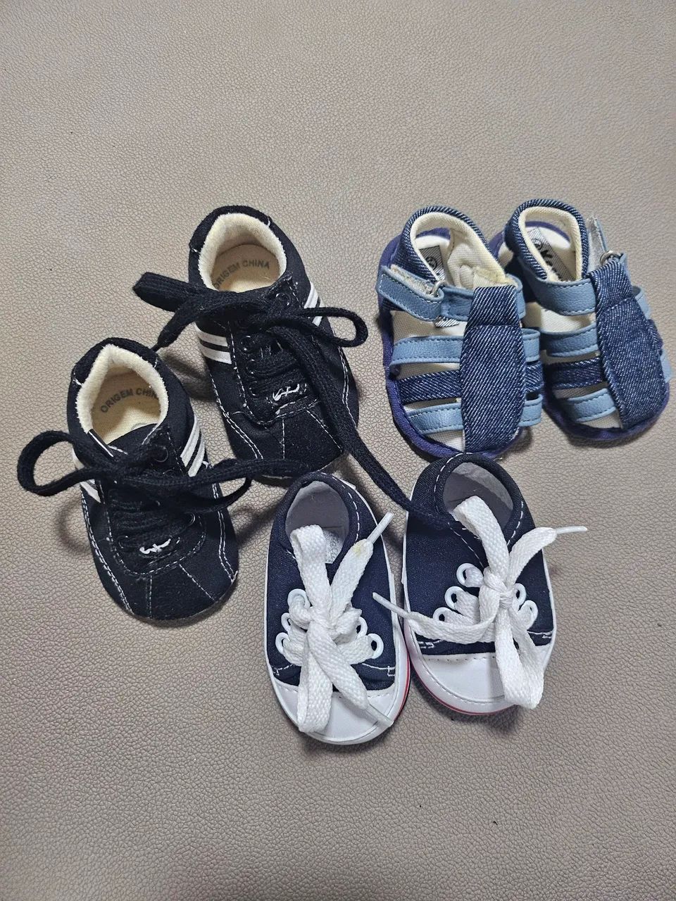 Sapatinhos de bebê - Diversos modelos