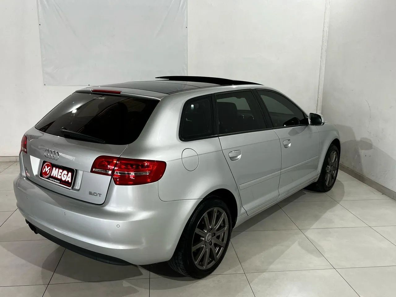 A3 SPORTBACK 2.0 16V TFSI S-TRONIC  PRATA 2010/2011 - Foto 4
