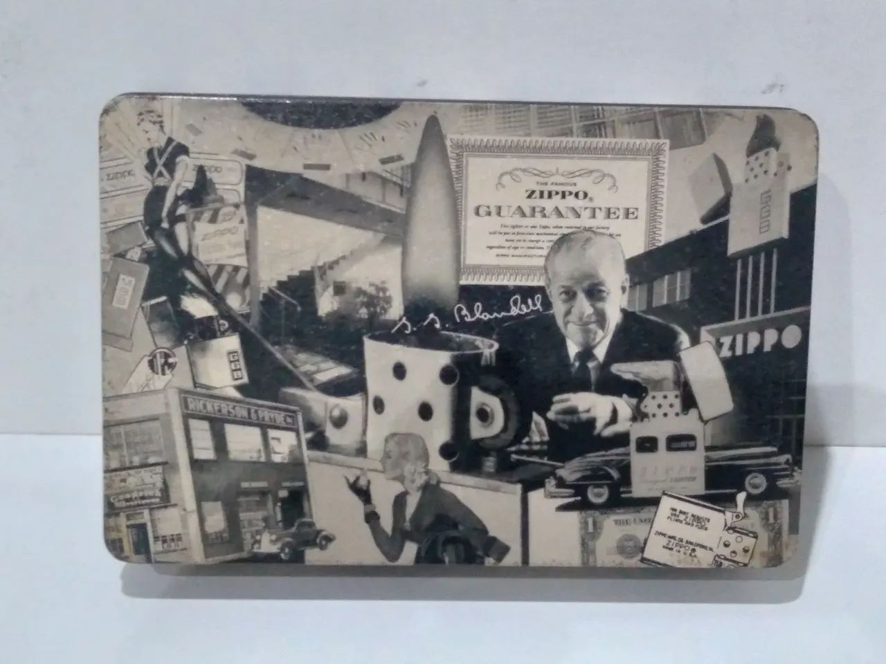 Caixa de Metal Vintage Zippo - Foto 4