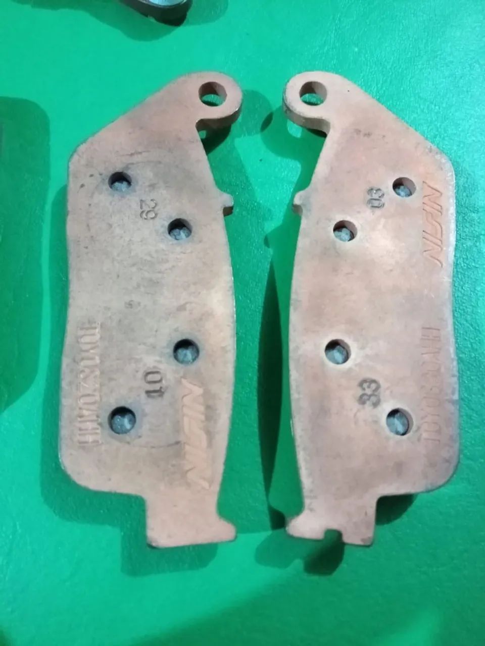 Pastilha freio CB600F Hornet 09-14 (sem ABS) - Foto 2