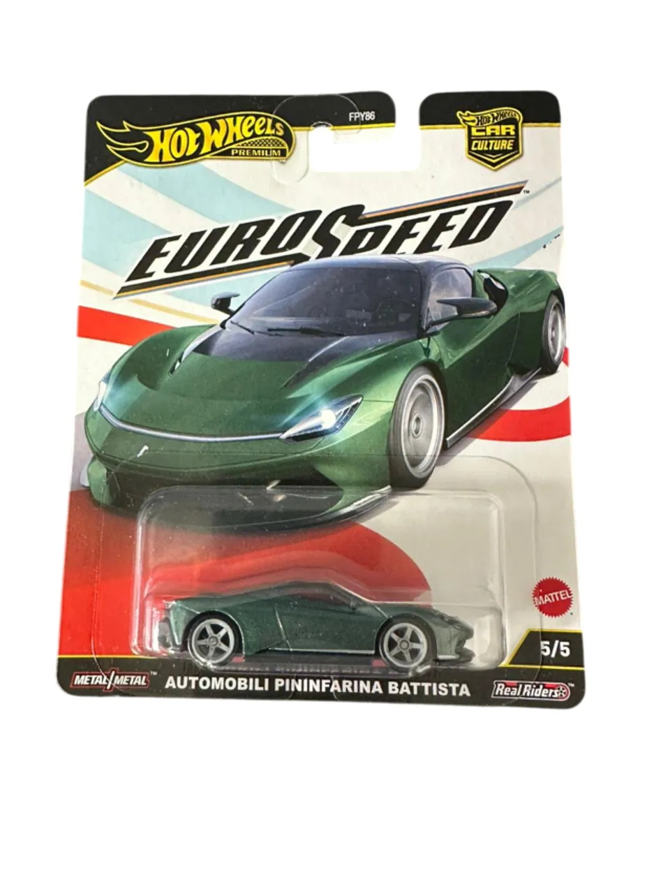 Miniatura Hot Wheels RLC 21 Pagani Huayra R Prata Red Line Club