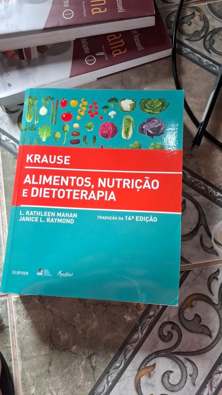Livro Krause Alimentos, Nutrição e Dietoterapia 14ª edição