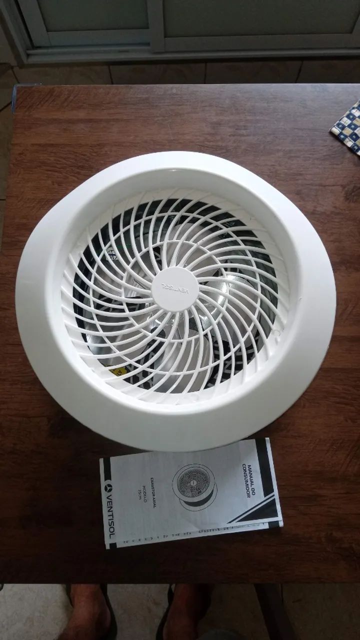 Exaustor de parede 25cm novo! - Foto 2