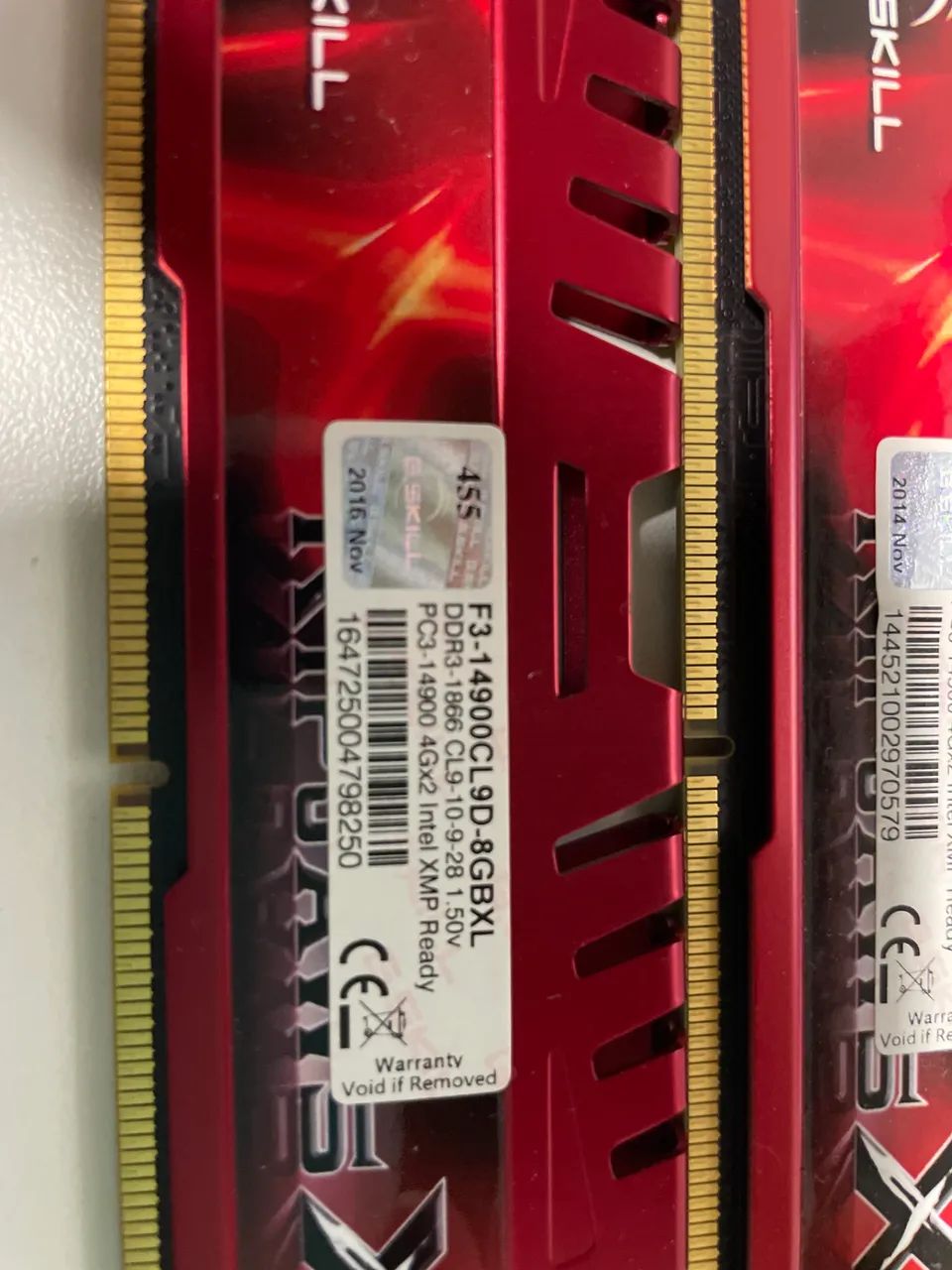 RAM ddr3 gskill 32gb64275301494659121