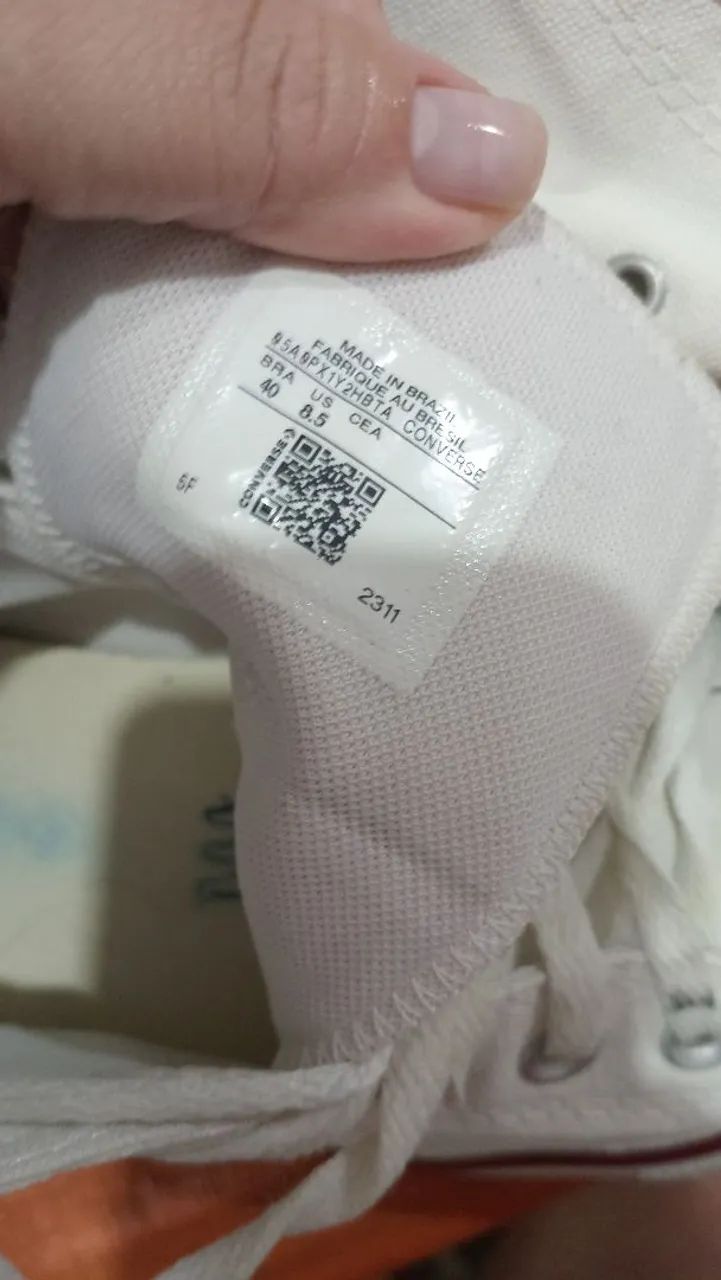 Converse All Star Branco - Foto 3