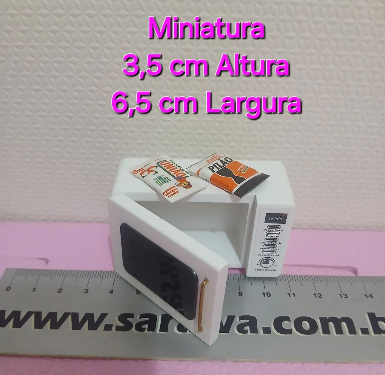 Lavadora e Micro-ondas de Brinquedo - Foto 3