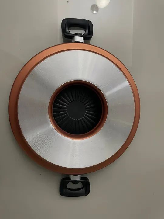 Frigideira e Grill com Tampa - Guassu com Fogareiro - Foto 3