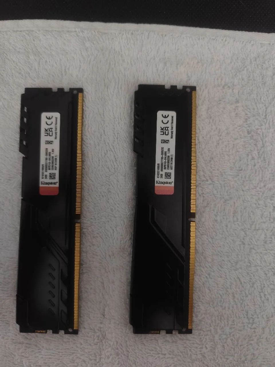 [USADO] 2x8 Memória RAM Kingston Fury Beast DDR4 3200 Mhz CL16 - Foto 4