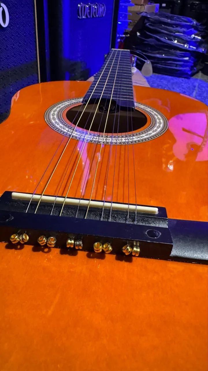 Viola elétrica caipira giannini nova VS14EQ