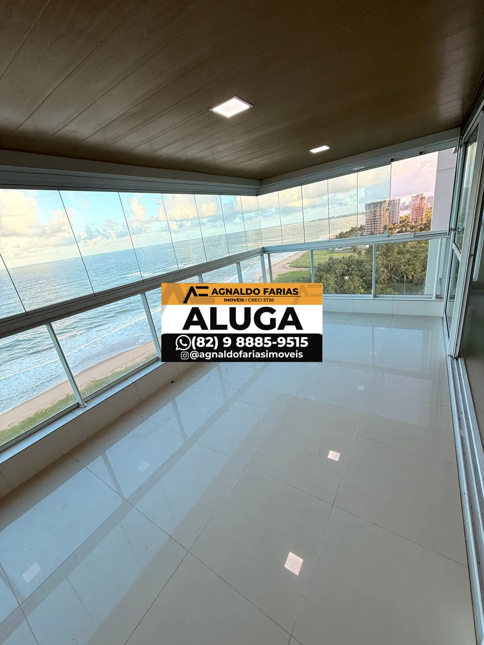 Alugo apartamento beira mar, 240m em Guaxuma - Maceió - AL