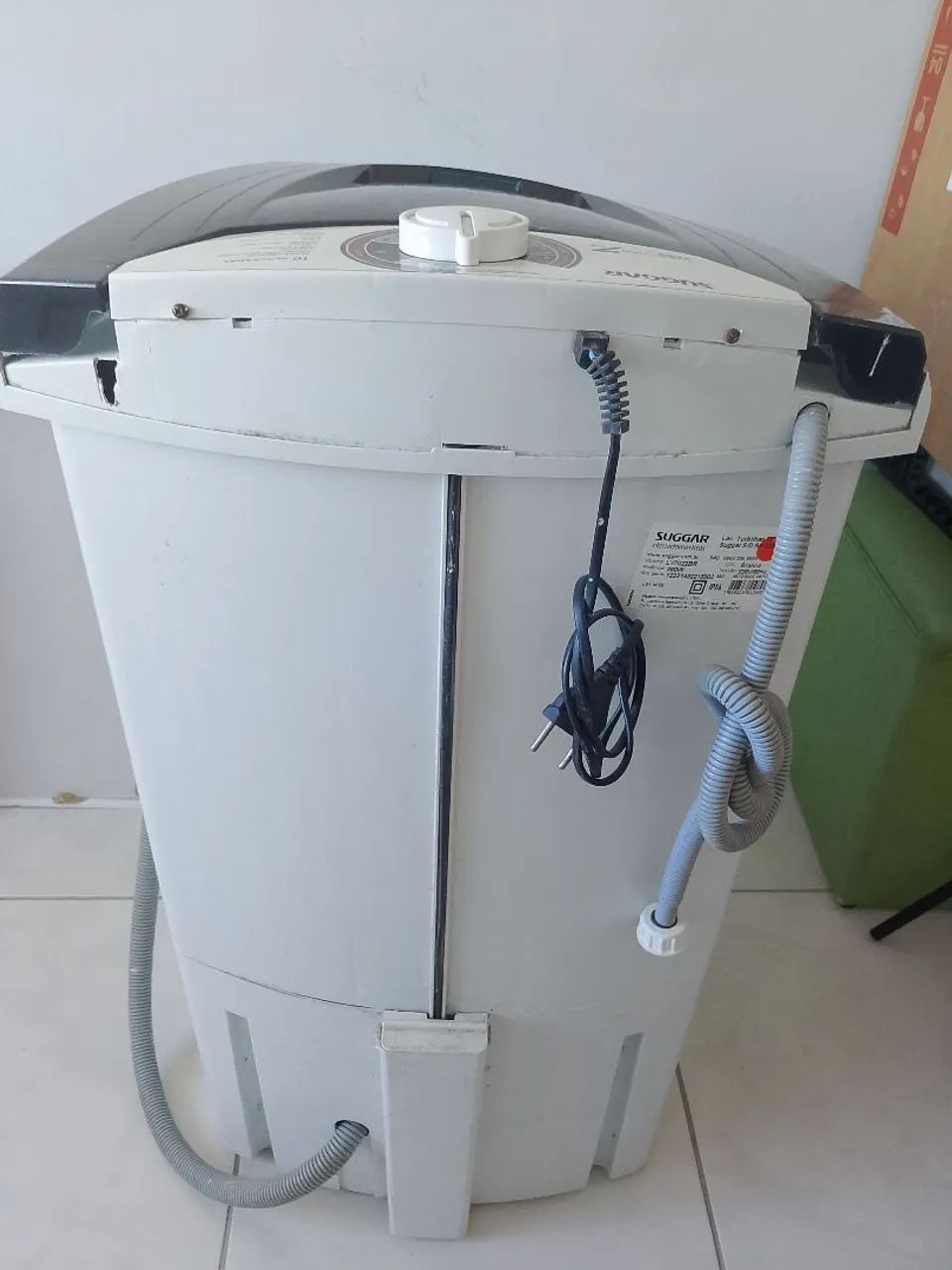 VENDO TANQUINHO SUGGAR 7KG SEMI NOVO - Foto 5