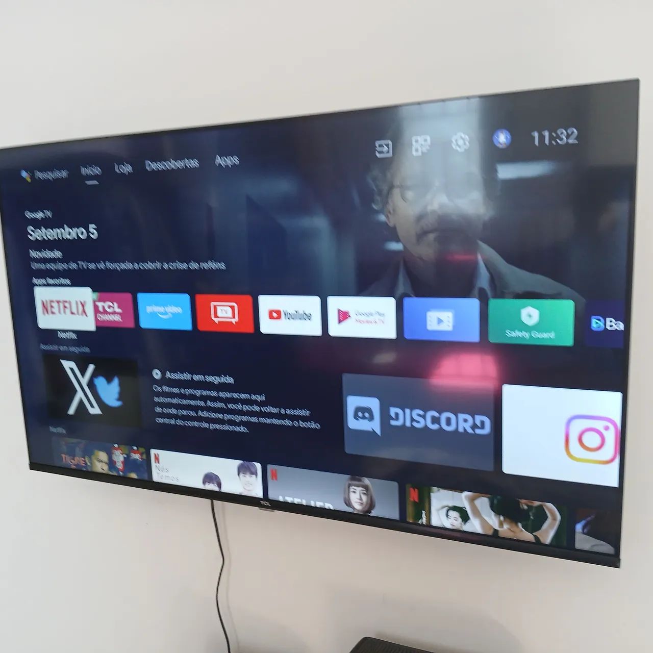 TV TCL Android TV 43"