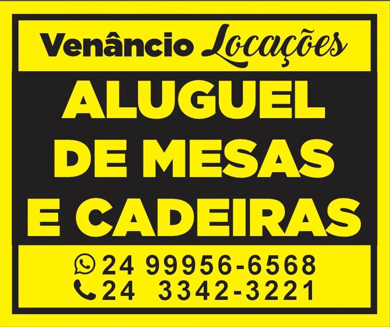 Aluguel de jogos de mesas, tampões e toalhas.
